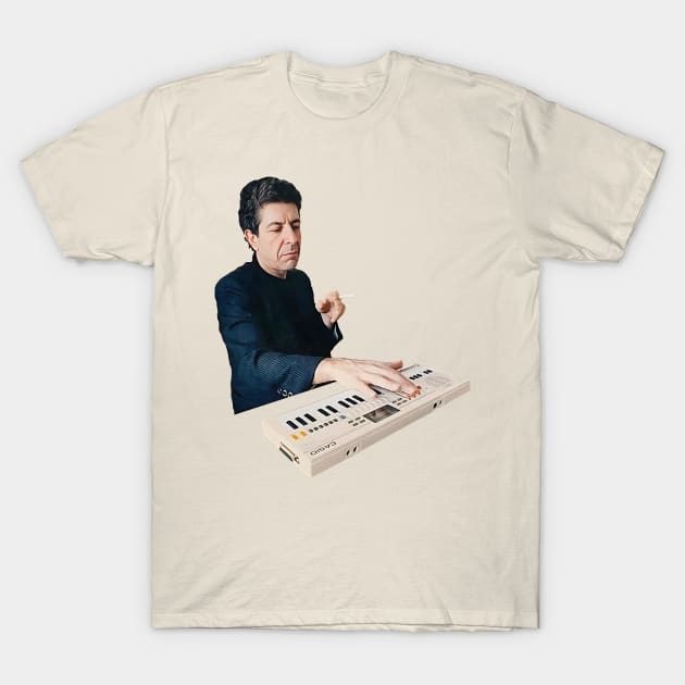 Leonard Cohen T-Shirt by DankFutura